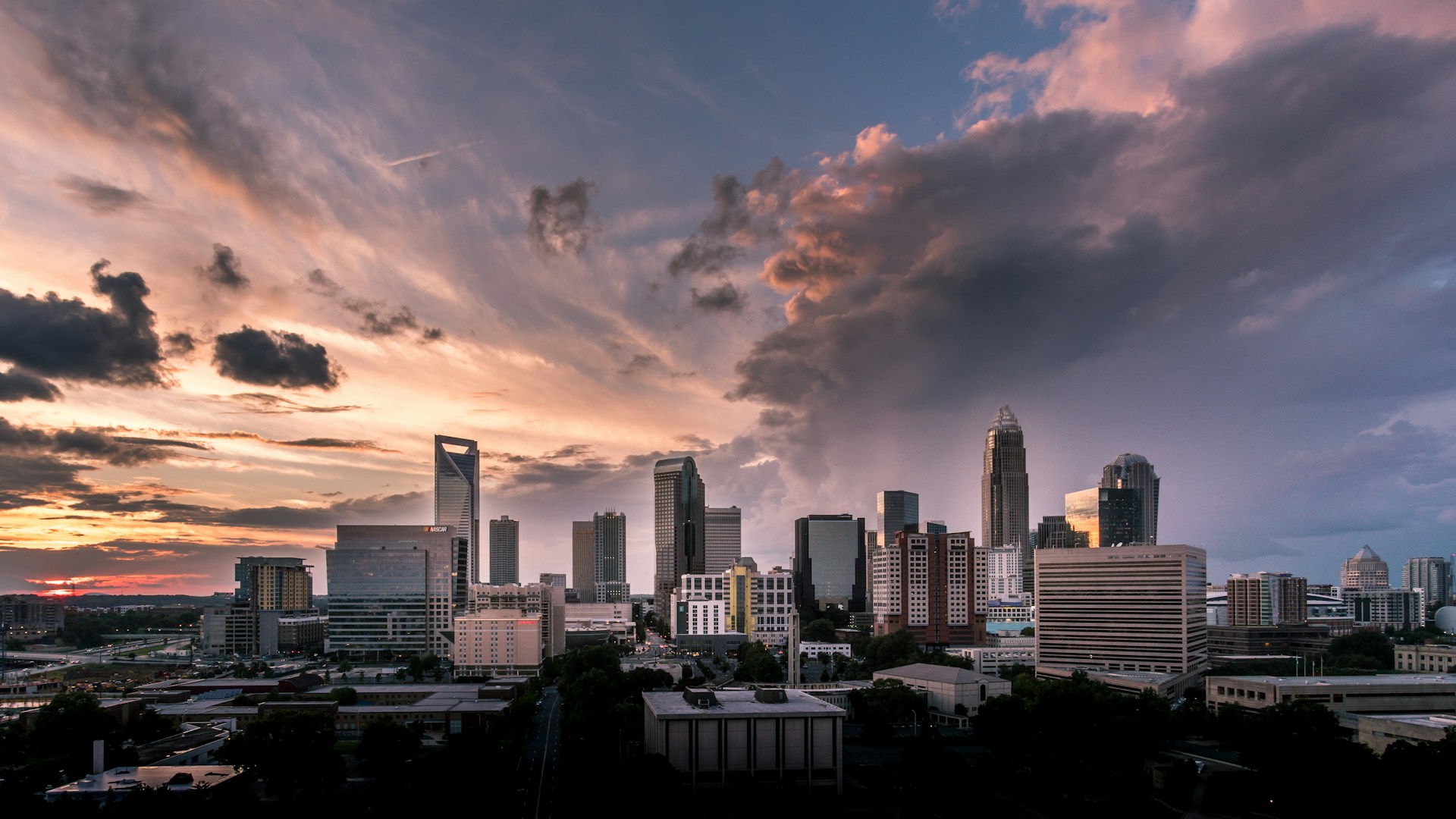 Charlotte North Carolina skyline
