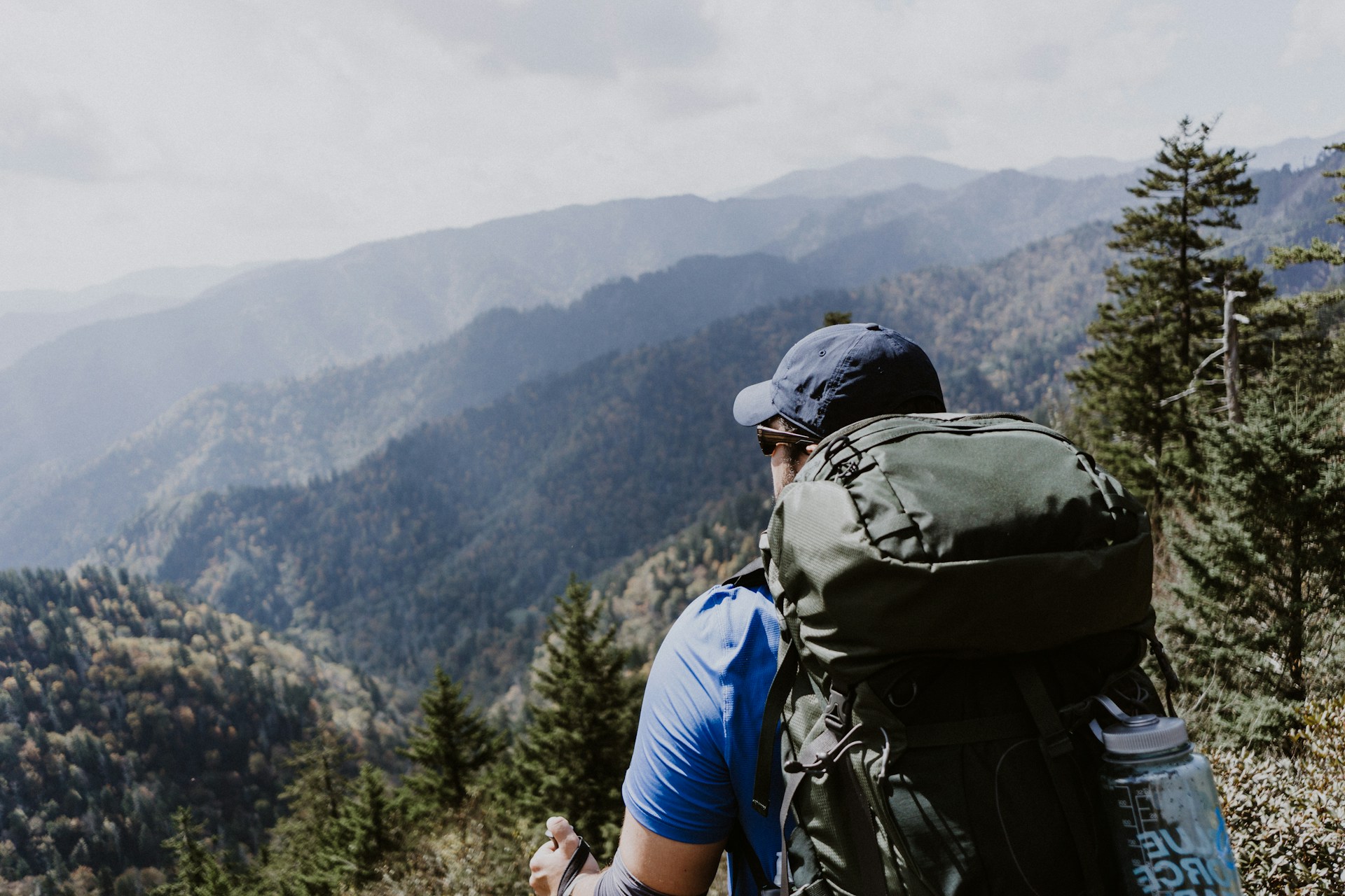 Smoky Mountain hiker